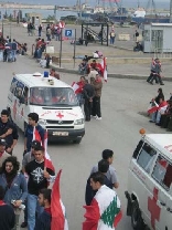 Beirut demonstration against Syrian occupation